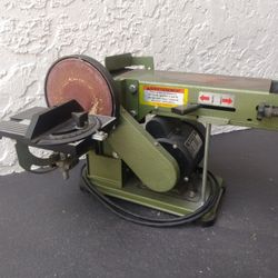 36"x4" Belt Disc Sander & 6" Disc Central Machinery - Woodwork, Carpentry, Heavy Duty Sanding Power Tool 