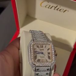 Cartier Watch 41mm Two Tone Rose Gold 