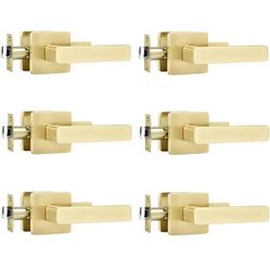 Leydebong 6 Pack Keyless Interior Hanles 