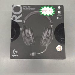 Logitech G Pro X 2 Lightspeed Wireless Gaming Headset: USB/3.5mm, Windows/PlayStation