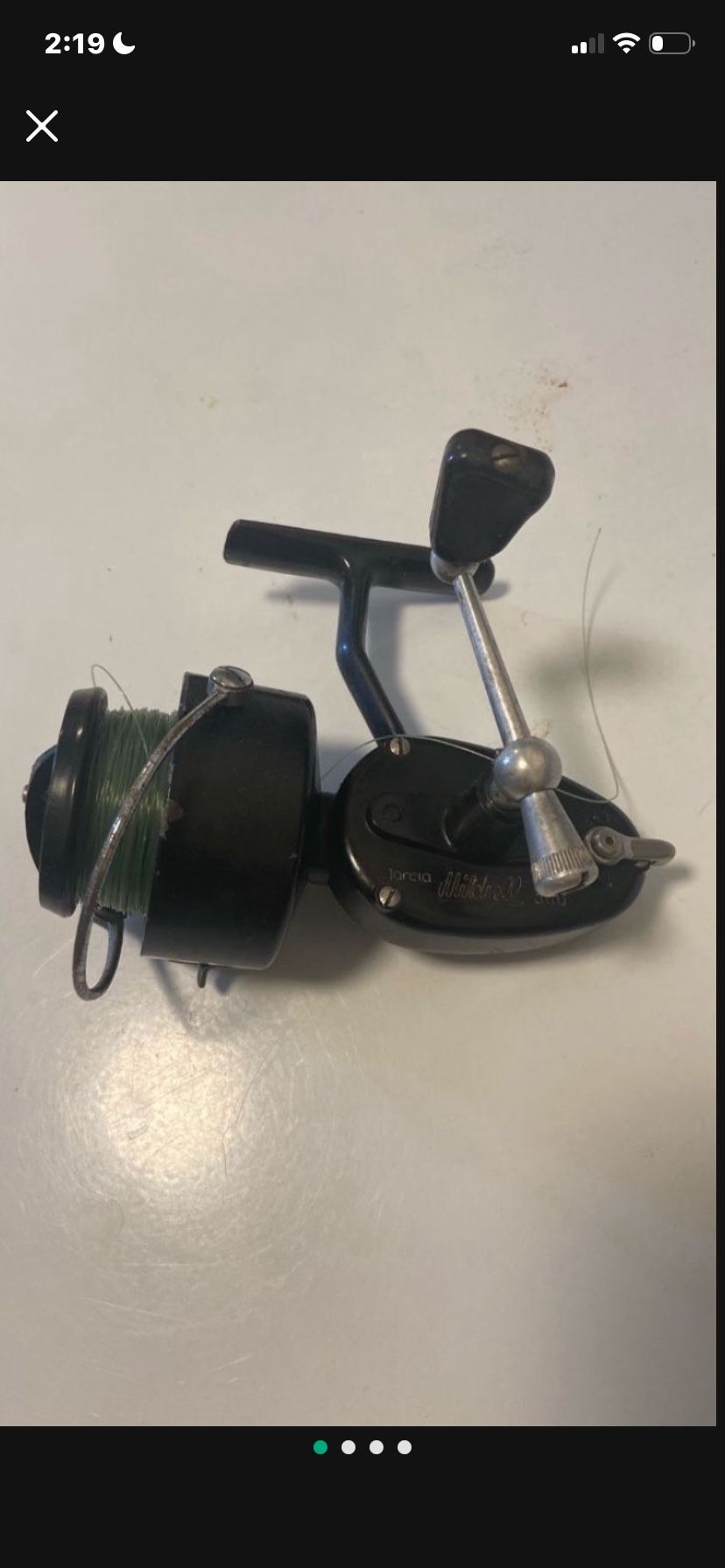 Vintage Classic Garcia Mitchell 300 Spinning Reel - Made In France