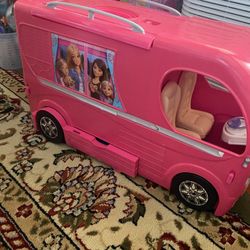 Barbie Pop-up Camper With Pool 