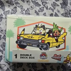 2025 Pokemon Worlds Exclusive Double Deck Box