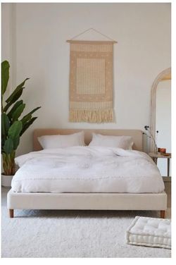 Queen size bed frame , wood,