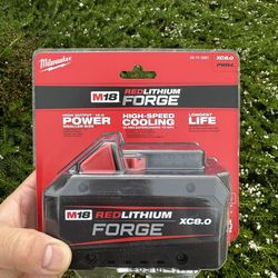 Milwaukee M18 18V FORGE XC 8.0 Ah Battery Pack. Brand new