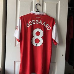 Martin Ødegaard Arsenal Red Jersey NWT