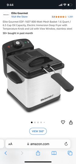 Small deep fryer never used