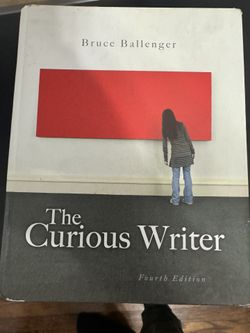 bruce ballenger the curious writer fourth edition College Reading Book