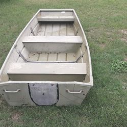 12" Flat Bottom Aluminum Boat