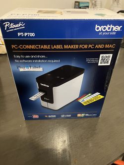 P Touch PT-700 Desktop Label Maker For PC NEW!! My