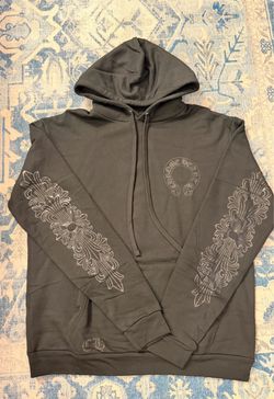 🖤🌸 Chrome Hearts Floral Horseshoe Hoodie — Black | XS (1), Small (1), Medium (1)