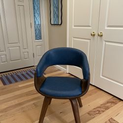 Leather Mid-Century Dining Chairs