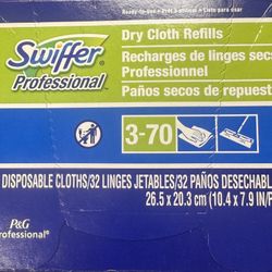 Swiffer Professional Dry Cloth Refills 