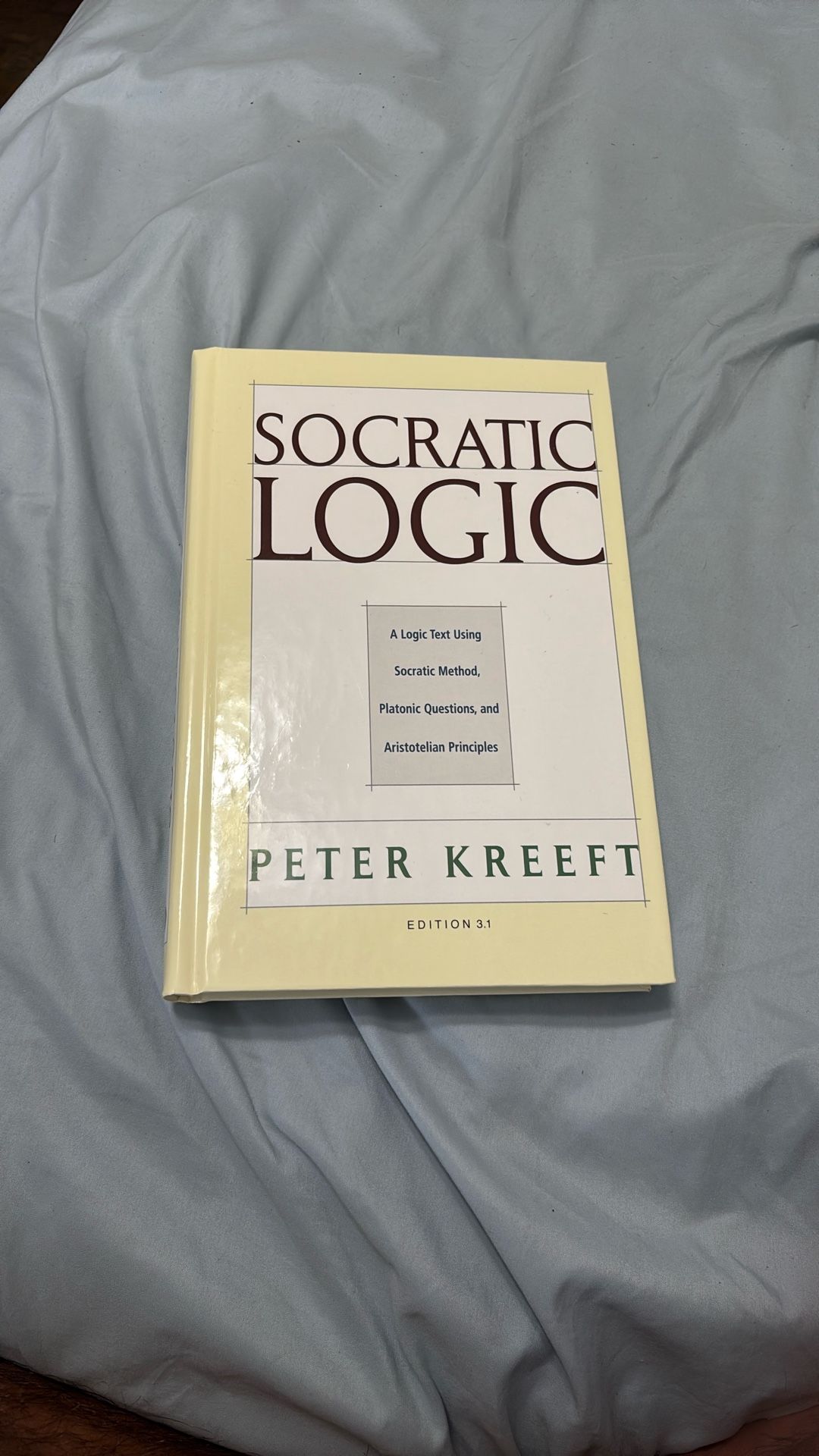 Socratic Logic Peter Kreeft Edition 3.1