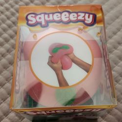 Squeezy Peach Squeeze Stress Toy