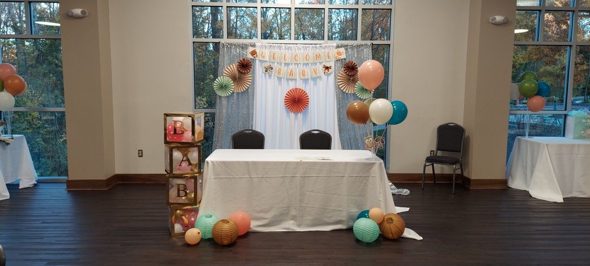Silver Sequin Backdrop Panels