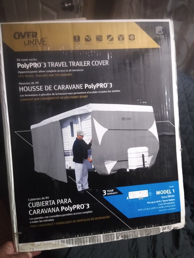 Rv Travel Trailer , Or Motorhome Cover