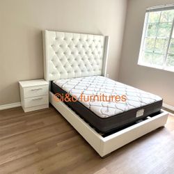 Bed Frame New In The Box With Mattress Same Day Delivery. Queen Size Full Size King Size