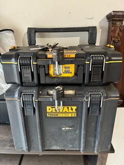 Tool box with different tools