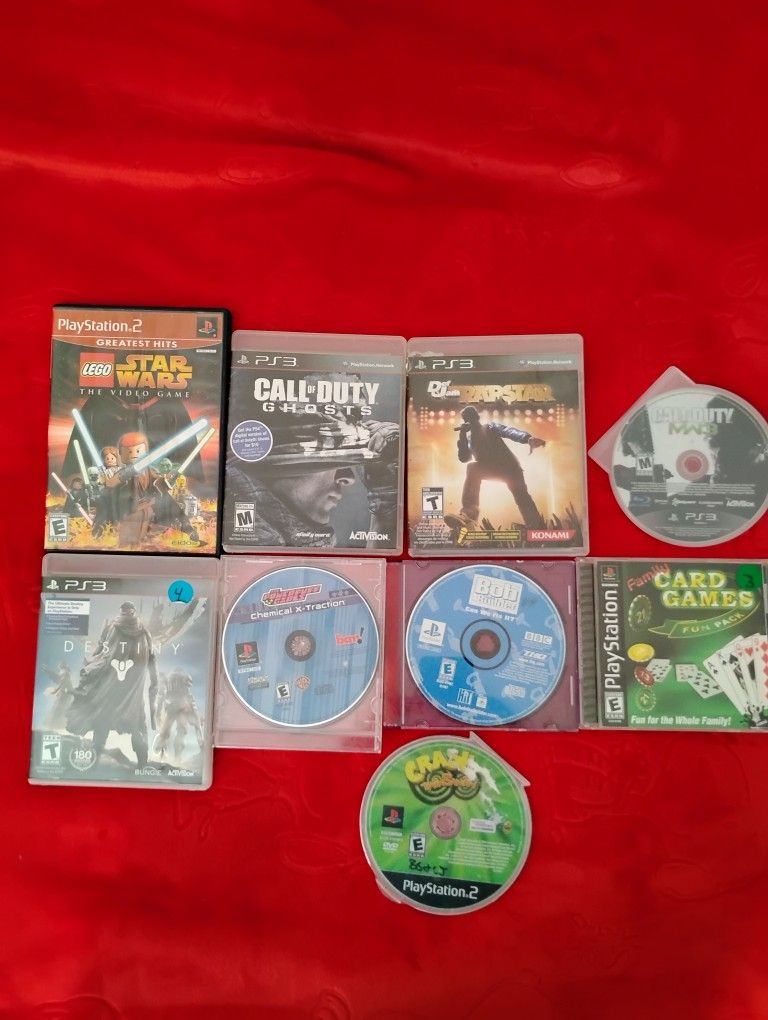 TRADE PlayStation 1 PlayStation 2 PlayStation 3 Video Games Tested