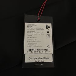 TUMI briefcase