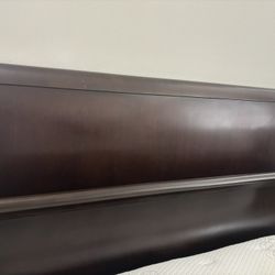 King Size Headboard, Mattress & Box Spring