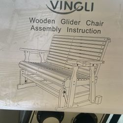 Patio Glider Chair 