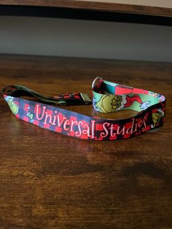 Universal Studios Christmas Grinch Lanyard