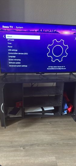 43 inch roku tv and tv stand