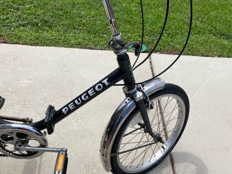 Peugeot classic folding bike