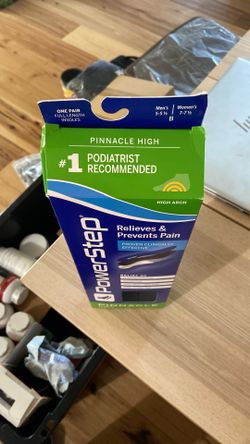 1 Pair PowerStep Full-length Insoles (Men’s 5-5.5)