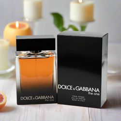 THE ONE BY DOLCE & GABBANA COLOGNE FOR MEN EDP 3.3 / 3.4 OZ NEW IN BOX