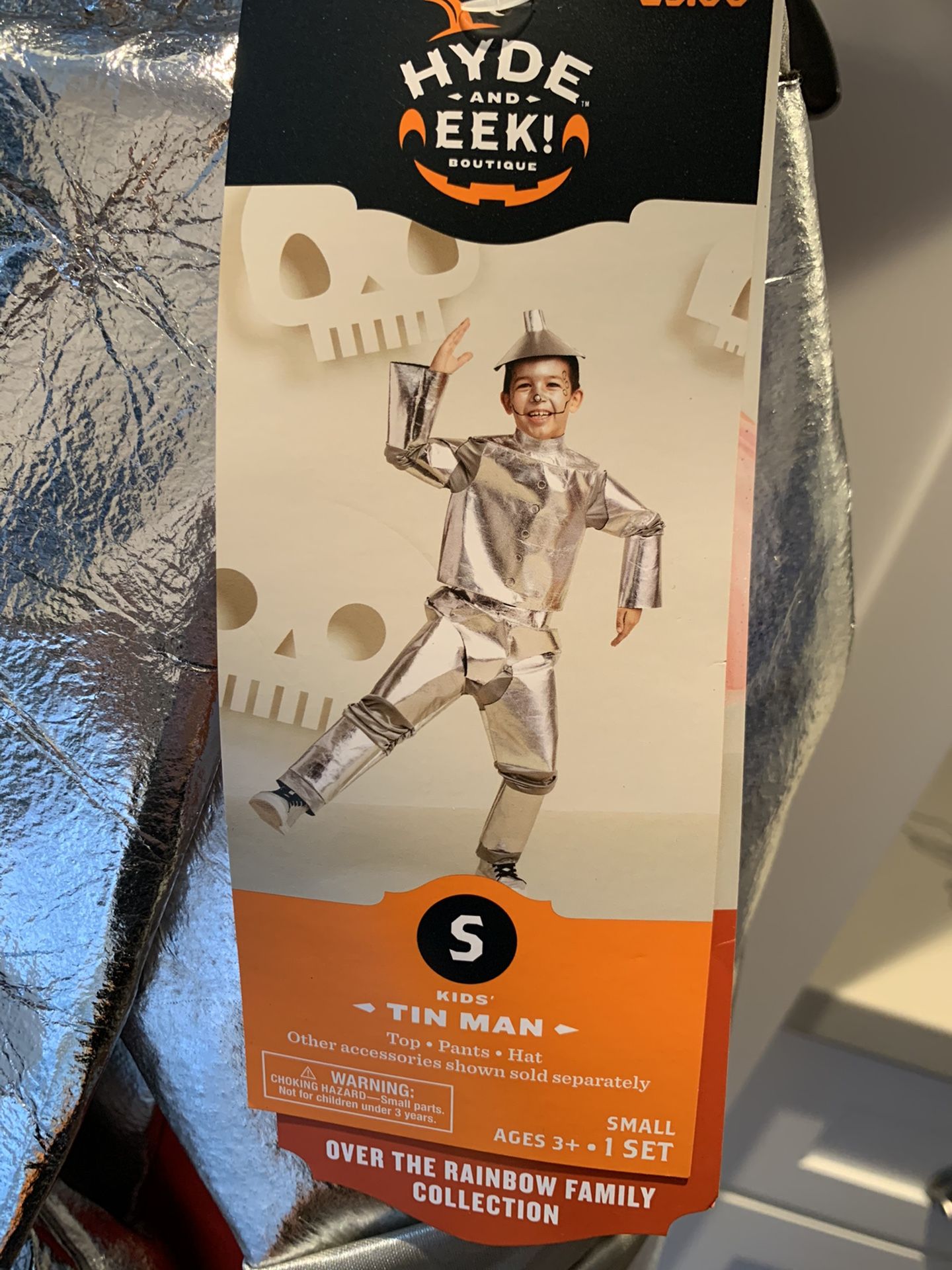 Wizard of Oz Kid’s Tin Man Halloween Costume Small