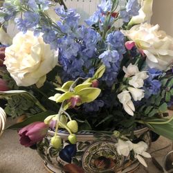 Beautiful Silk Flower Arrangement 