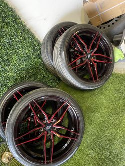 20” Rims And Tires 