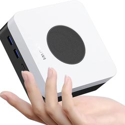 CHUWI LarkBox X Mini PC, 512G SSD 12GB LPDDR5, 12th Gen Intel N100(up to 3.4GHz), Windows 11 Mini Desktop Computer, 4K UHD Output, WiFi 6, BT5.2, VESA