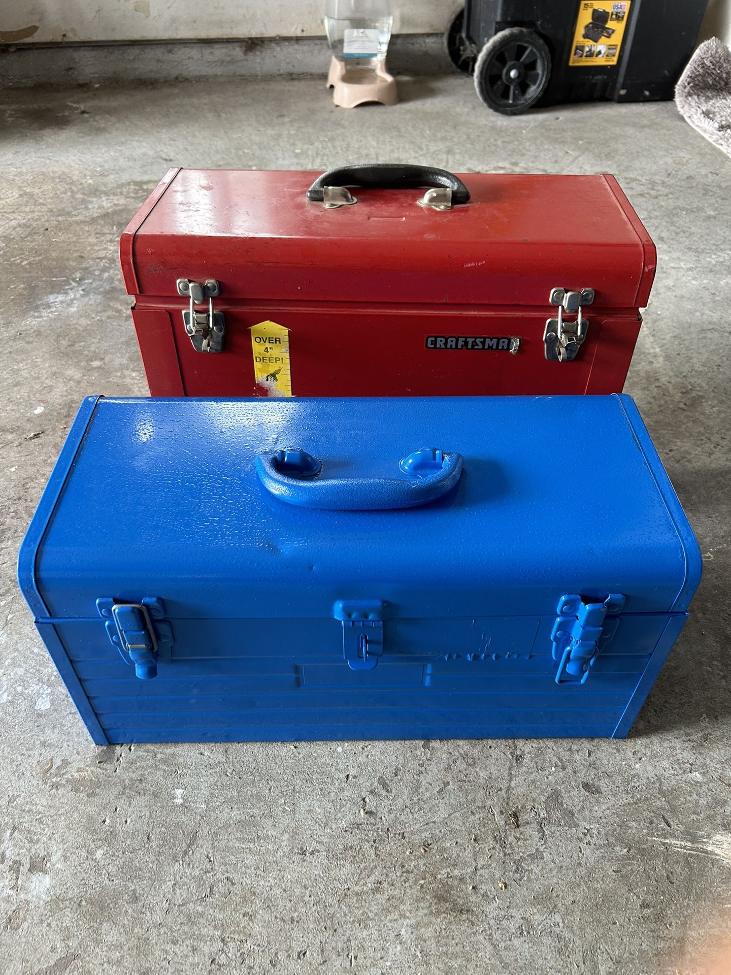 2- Craftsman Toolbox With Tools