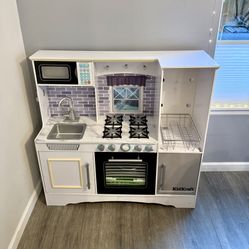 KidKraft Wooden Play Kitchen, Carts, & Accessories 