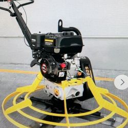 36” 6.5 HP 196 cc 4-Stroke Concrete Floor Surface Finishing Walk-Behind Gas Power Screed Trowel Machine Trowel Blade