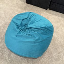 Extra Large Teal Beanbag Chair