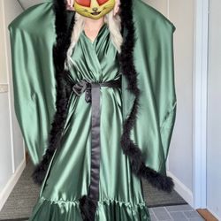 Womens Feather Bridal Robes