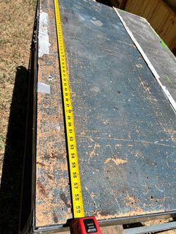 Heavy Duty Metal Work Table Top