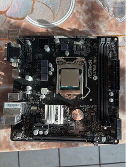 Motherboard + cpu