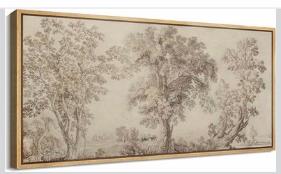 Large Framed Canvas Print Wall Art