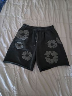 Denim tear shorts