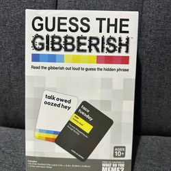 Guess The Gibberish Game