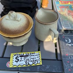 VINTAGE MIKASA DD 800 Stoneware Set