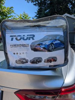 NEW Eevelle Tour 3-Layer Car Cover 14'-15' Sedan – Waterproof & All Weather