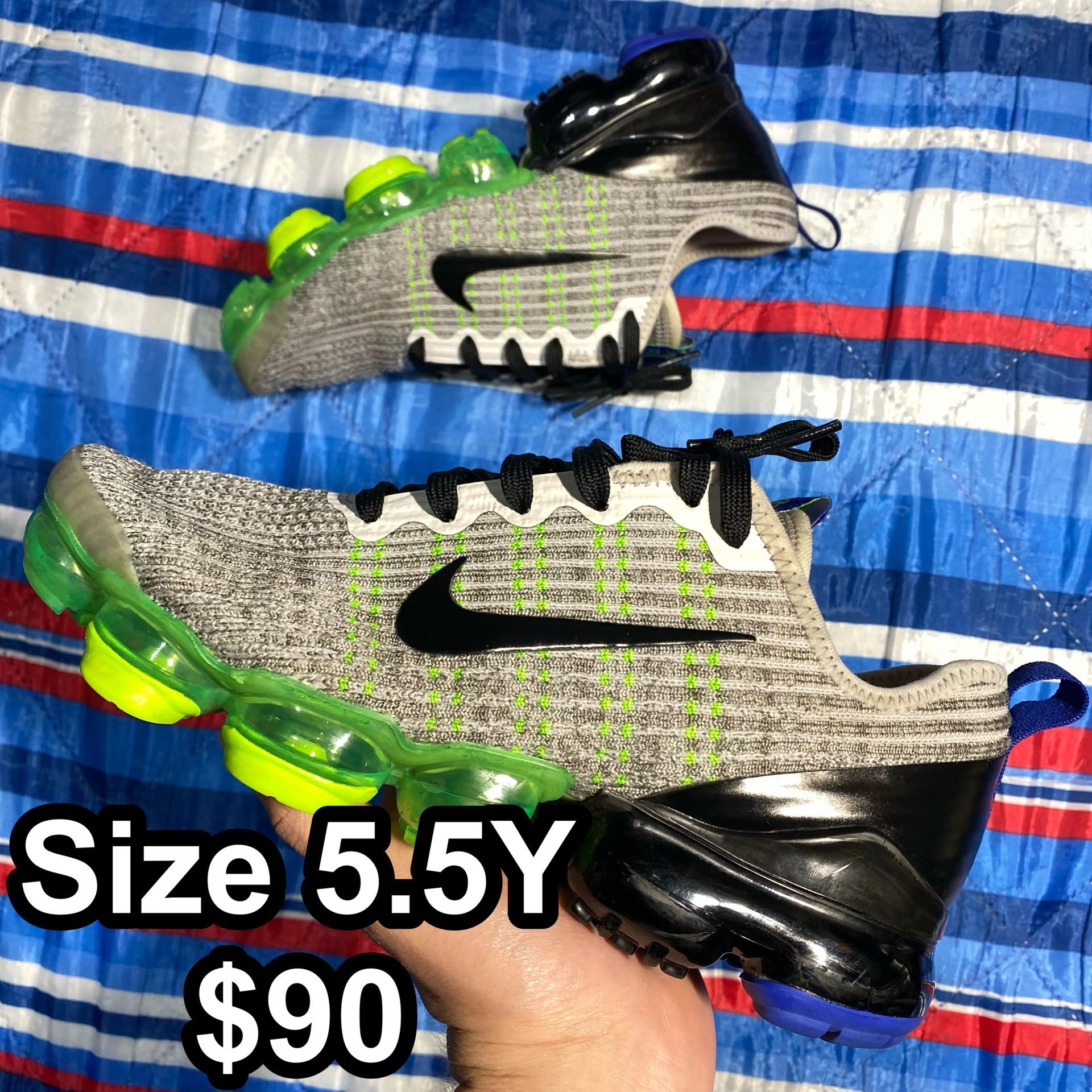 Nike air vapormax size 5.5 best sale