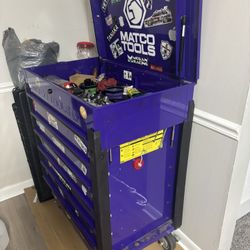 Matco JSC450 or JSC480 Series Service Cart in purple